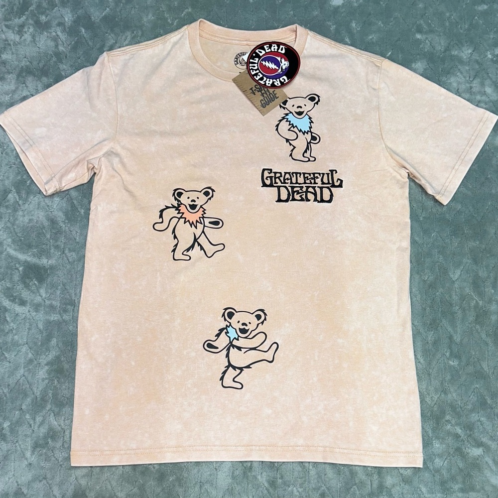 Grateful Dead Dancing Bears Graphic T Shirt Short Sleeve Men’s Medium